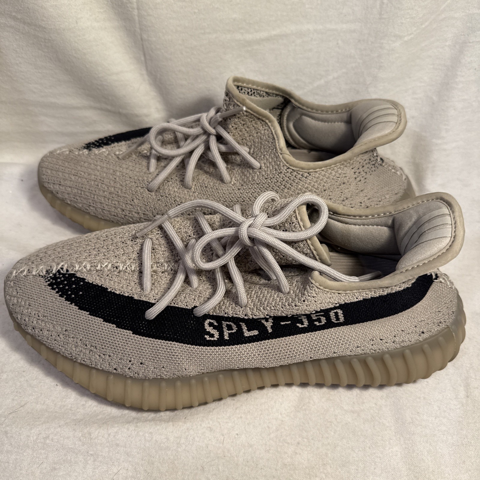 Adidas Yeezy Boost 350 V2 Beige Black Sply-350 Size 11 Hp7870 Kanye West